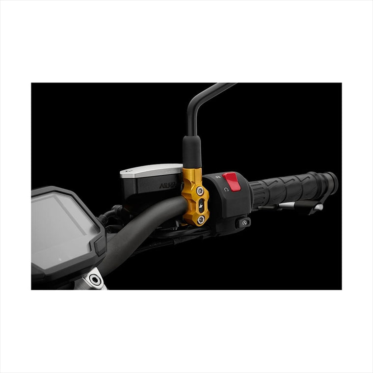 BIKERS(バイカーズ) | マスターシリンダークランプ 2個 ライトゴールド | K0356-LGD | Z250 19-24 Z650 17-25 Z900 18-24