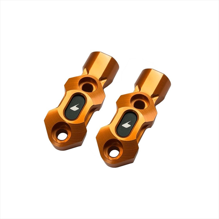 BIKERS(バイカーズ) | マスターシリンダークランプ 2個 オレンジゴールド | K0356-OGD | Z250 19-24 Z650 17-25 Z900 18-24