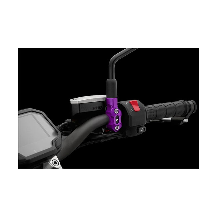 BIKERS(バイカーズ) | マスターシリンダークランプ 2個 パープル | K0356-PUR | Z250 19-24 Z650 17-25 Z900 18-24