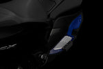 BIKERS(バイカーズ)｜フットプレート ブルー/シルバー｜H0533-BLU-SLV