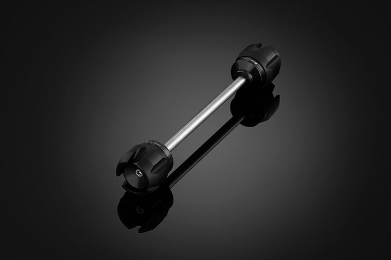 BIKERS(バイカーズ)｜フロント アクスルスライダー ブラック｜H0528-BLK