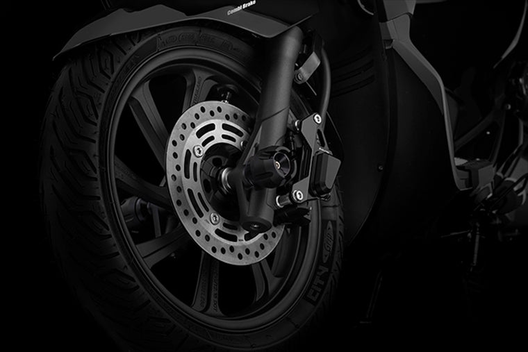 BIKERS(バイカーズ)｜フロント アクスルスライダー ブラック｜H0528-BLK