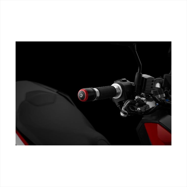 バイカーズ｜セパハン用バーエンド レッド｜H0712-RED
