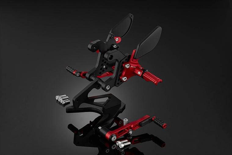 BIKERS(バイカーズ)｜バックステップ レッド｜H0422-RED