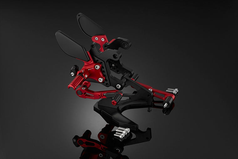BIKERS(バイカーズ)｜バックステップ レッド｜H0422-RED