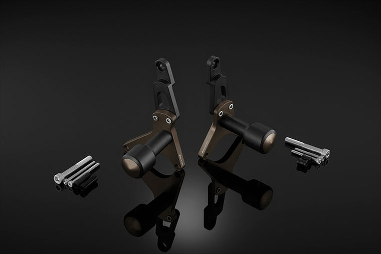 BIKERS(バイカーズ)｜ボディプロテクター 左右 チタン｜H0426-TIN