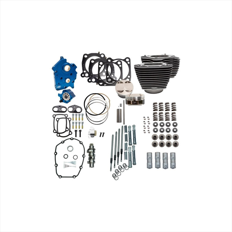 エスアンドエスサイクル | S＆S 128 パワーパック W.BLK/HL M8 114CI OIL COOLED) | 310-1103B
