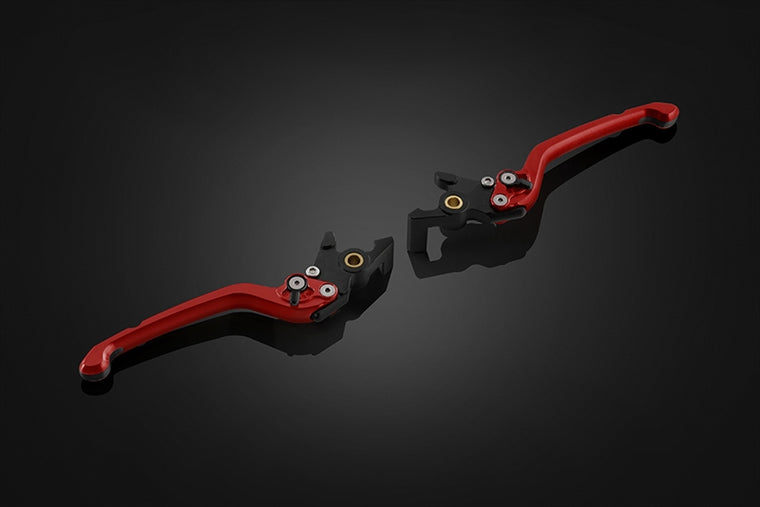 BIKERS(バイカーズ)｜レバーセット プレミアムタイプ レッド｜H0919-RED