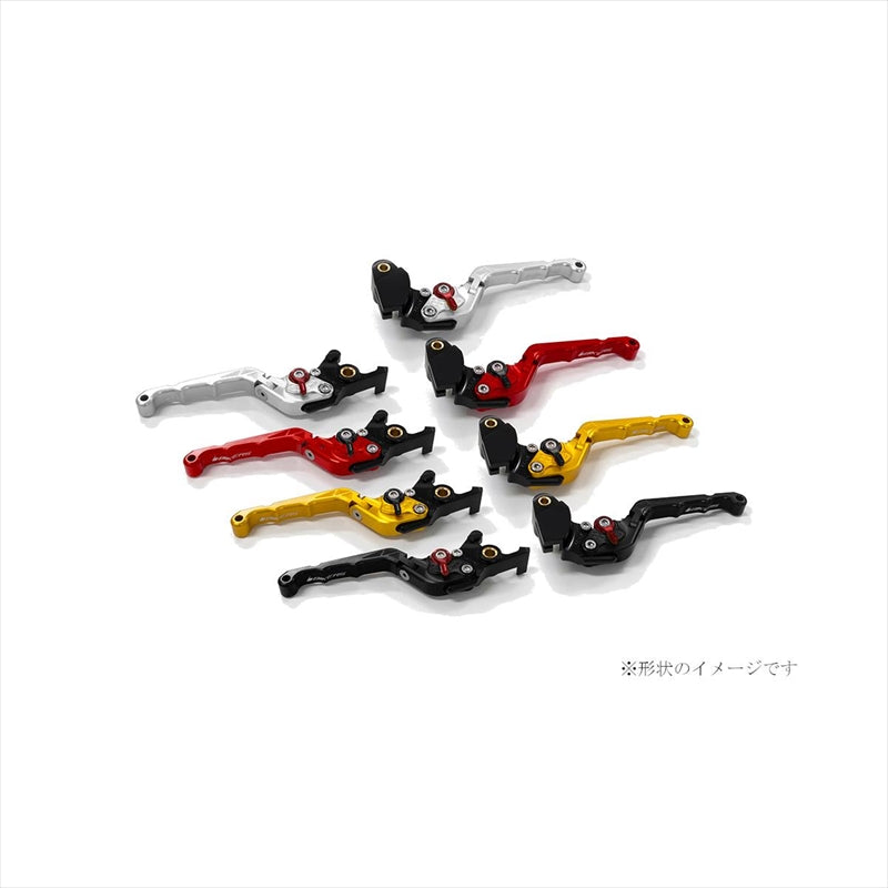 ケポ BIKERS(バイカーズ) レバーセット 可倒式 カーブタイプ ブラック K0526