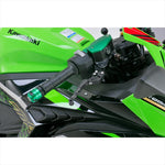 BIKERS(バイカーズ) | レバーセット 可倒式 カーブタイプ グレー | K0526-GRY | ZX-25R 20-24 Ninja650/Z650 17-25 Z900 18-24