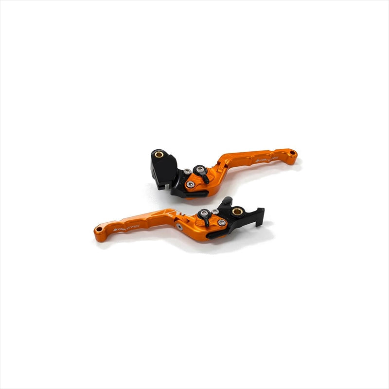 jbさん専用 BIKERS(バイカーズ) レバーセット 可倒式 カーブタイプ オレンジ