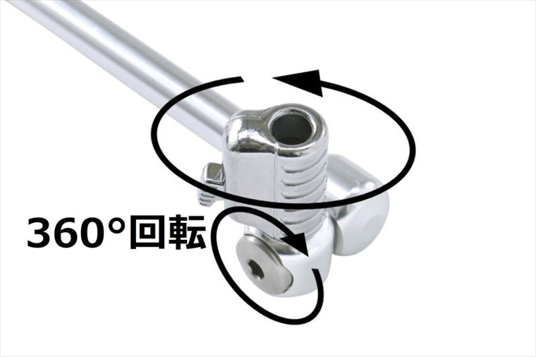 PLOT Maintenance(プロト　メンテナンス)エアインフレータ-ゲージ アナログ 360°回転HT05056 A303A