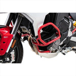 HEPCO&BECKER(ヘプコアンドベッカー) | エンジンガード レッド | 5017614 00 04 | Multistrada V4/S/S Sport/Pikes Peak/Rally 21-24