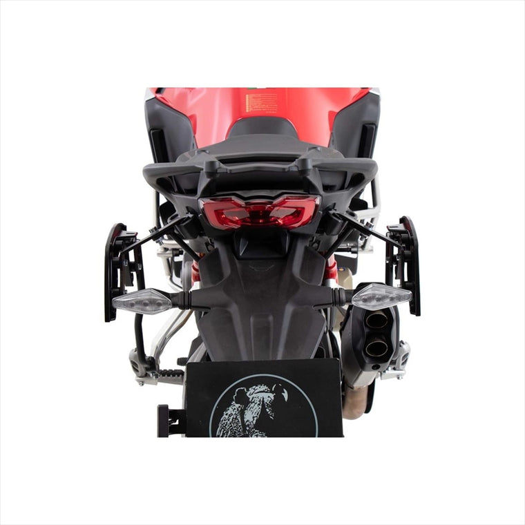 HEPCO&BECKER(ヘプコアンドベッカー) | C-Bowサイドキャリア ブラック | 6307614 00 01 | Multistrada V4/S/S Sport/Pikes Peak/Rally 21-24