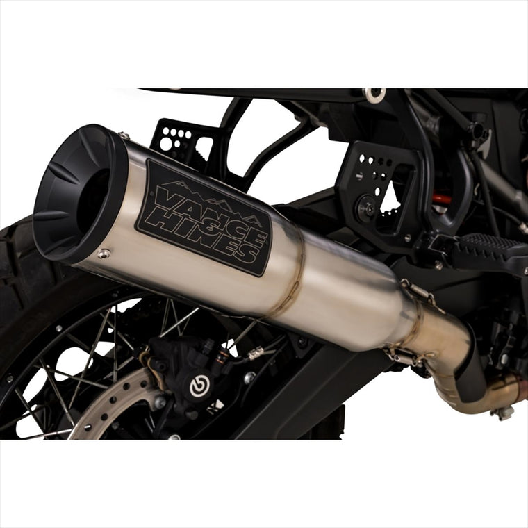 バンスアンドハインズ｜Adventure Hi-Output 450 ハイアウトプット スリップオン ステンレス マフラー｜1801-1492