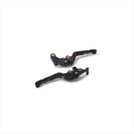 BIKERS(バイカーズ) | レバーセット 可倒式 カーブタイプ ブラック | Y0545-BLK | MT-07 14-22 XSR700 22