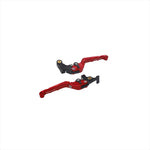 BIKERS(バイカーズ) | レバーセット 可倒式 カーブタイプ レッド | Y0545-RED | MT-07 14-22 XSR700 22