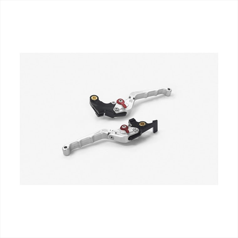 BIKERS(バイカーズ) | レバーセット 可倒式 カーブタイプ シルバー | Y0545-SLV | MT-07 14-22 XSR700 22