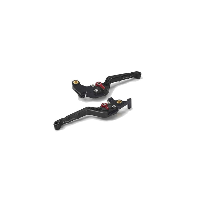 BIKERS(バイカーズ) | レバーセット カーブタイプ ブラック | Y0546-BLK | MT-07 14-22 XSR700 22
