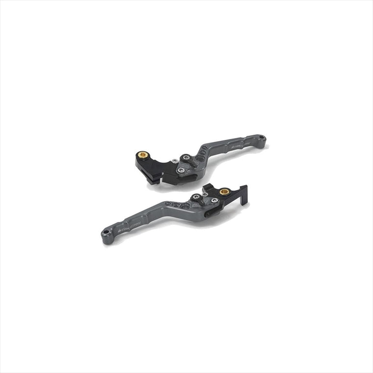 BIKERS(バイカーズ) | レバーセット カーブタイプ グレー | Y0546-GRY | MT-07 14-22 XSR700 22