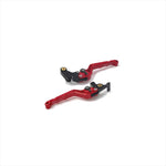 BIKERS(バイカーズ) | レバーセット カーブタイプ レッド | Y0546-RED | MT-07 14-22 XSR700 22