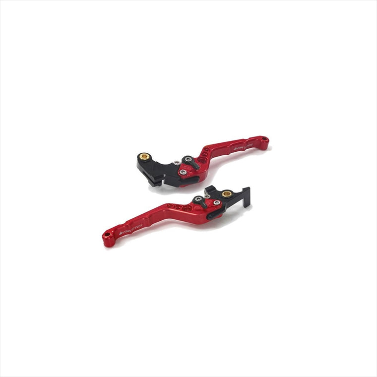 BIKERS(バイカーズ) | レバーセット カーブタイプ レッド | Y0546-RED | MT-07 14-22 XSR700 22