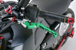BIKERS(バイカーズ)｜レバーセット 可倒式 カーブタイプ グリーン｜H0989-GRN