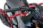 BIKERS(バイカーズ)｜レバーセット 可倒式 カーブタイプ レッド｜H0989-RED