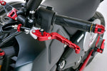 BIKERS(バイカーズ)｜レバーセット 可倒式 カーブタイプ レッド｜H0989-RED