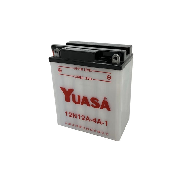 TAIWAN YAUASA PLOT(タイワンユアサ プロト) | バッテリー 12V 液別開放式 | 12N12A-4A-1 | 互換：FB12A-A/12N12A-4A-1/GM12AZ-4A-1