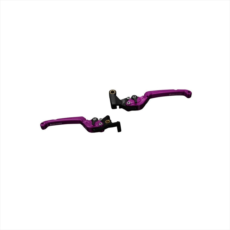 BIKERS(バイカーズ) | レバーセット 可倒式 フラットタイプ パープル | H0982-PUR | CBR250RR 17-24
