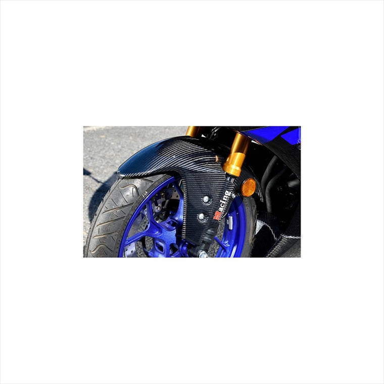 バイクパーツ 外装<br>マジカルレーシング フロントフェンダー 平織カーボン <br>001-YZR219-400C 4550255648978<br>YZF-R25 19-<br>