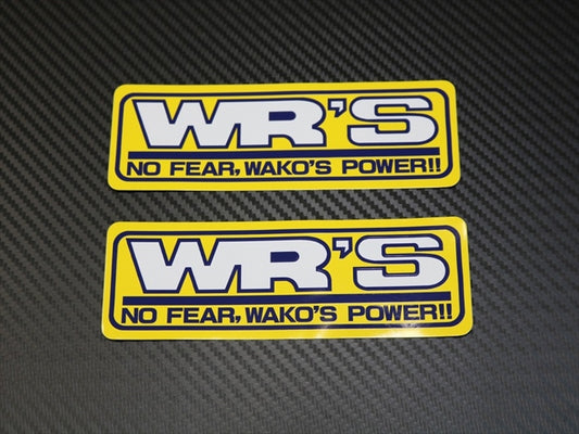 バイク用品 アクセサリー<br>ダブルアールズ 耐熱ステッカー 2枚入り  小<br>0-40-P500071 4550255659882<br>取寄品