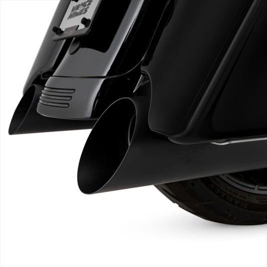 バンスアンドハインズ｜Backslash450 バックスラッシュ スリップオン ブラック マフラー｜1801-1500