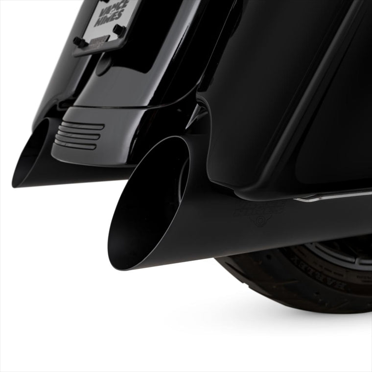 バンスアンドハインズ｜Backslash450 バックスラッシュ スリップオン ブラック マフラー｜1801-1500