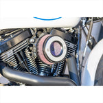 エスアンドエスサイクル | S＆S AirStinger エアスティンガーステルス エアクリーナー アルミリング ナチュラルフィニッシュ ツインカム ケーブル2本引  01-17 | 170-0716A