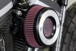 エスアンドエスサイクル | S＆S AirStinger エアスティンガーステルス エアクリーナー アルミリング ナチュラルフィニッシュ スポーツスター 07-22 | 170-0724A