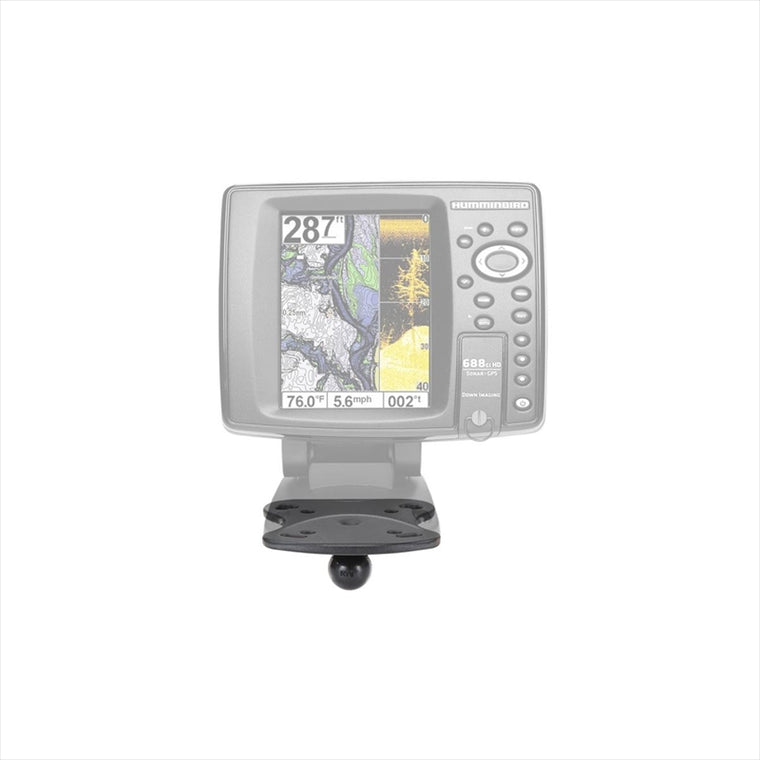 ラムマウント｜ボールアダプター(マリンGPS用) プレートサイズ107.9x96.8mm 1インチボール｜RAM-B-107BU