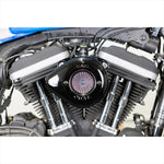 エスアンドエスサイクル | S＆S AirStinger エアスティンガーステルス エアクリーナーキット グロスブラック スポーツスター 07-22 | 170-0726A