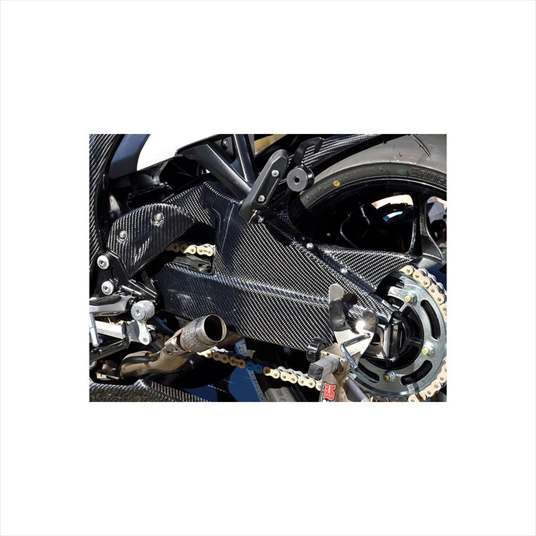 バイクパーツ 外装<br>マジカルレーシング スイングアームカバー FRP黒 <br>001-GS1321-5501 4550255699079<br>Hayabusa 21<br>