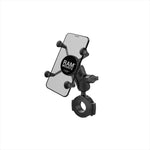 RAM MOUNTS(ラムマウント)Xグリップ S ＆バーマウントベース L セット ショートアーム φ28.6-38.1mm対応 1インチボールRAM-B408-11215-AUN7U