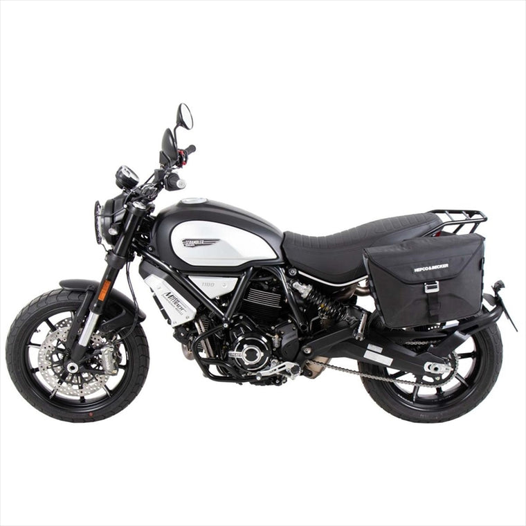 HEPCO&BECKER(ヘプコアンドベッカー) | C-Bowサイドキャリア ブラック 左側ノミ | 6317616 00 01L | Scrambler1100 Pro/Dark Pro/Sport Pro 21-24