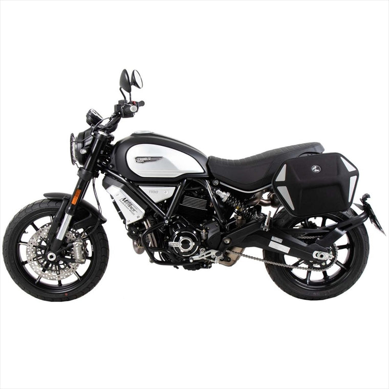 HEPCO&BECKER(ヘプコアンドベッカー) | C-Bowサイドキャリア ブラック 左側ノミ | 6317616 00 01L | Scrambler1100 Pro/Dark Pro/Sport Pro 21-24