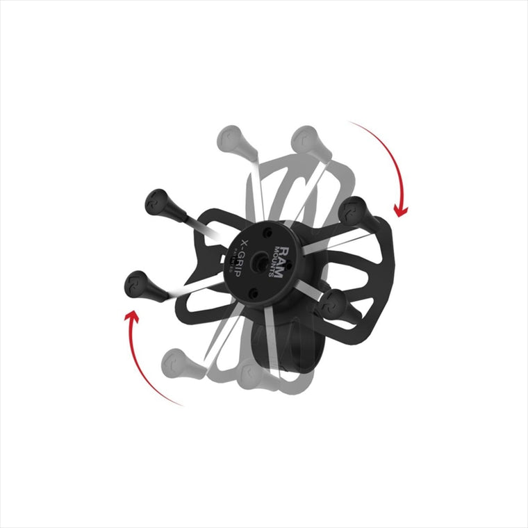 RAM MOUNTS(ラムマウント)Xグリップ M ＆タフストラップベースセット φ22.2-35.05mm対応 一体式RAP-460-UN10U