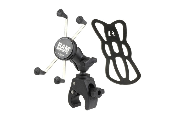 RAM MOUNTS(ラムマウント)Xグリップ M ＆タフクロー S セット ショートアーム φ15.9-28.9mm対応 1インチボールRAM-B400A-HOL-UN10BU