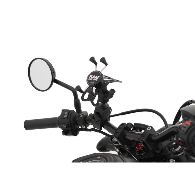 RAM MOUNTS(ラムマウント)Xグリップ S ＆タフクロー S セット ショートアーム φ15.9-28.9mm対応 1インチボールRAM-B400A-HOL-UN7BU