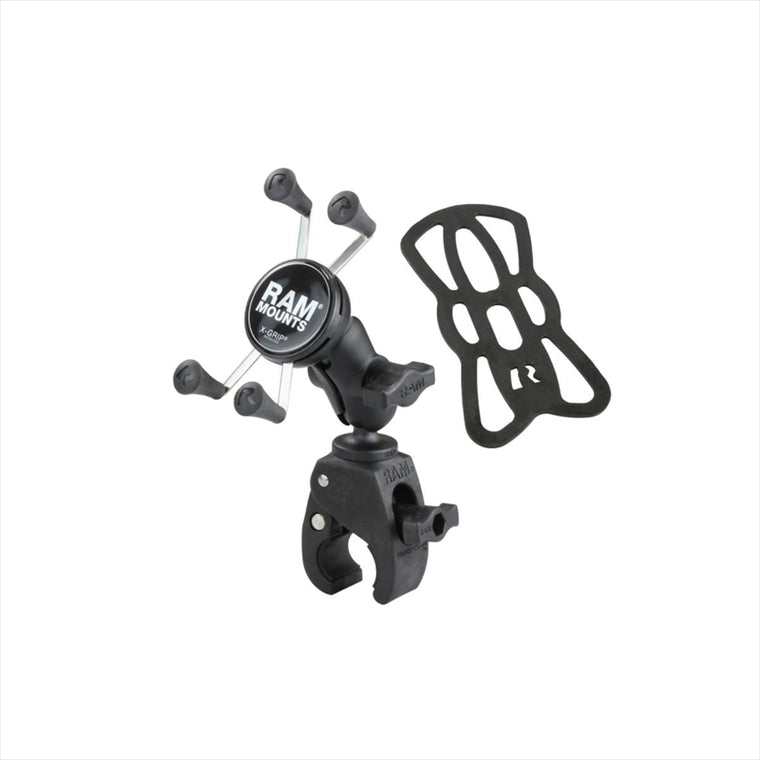 RAM MOUNTS(ラムマウント)Xグリップ S ＆タフクロー S セット ショートアーム φ15.9-28.9mm対応 1インチボールRAM-B400A-HOL-UN7BU