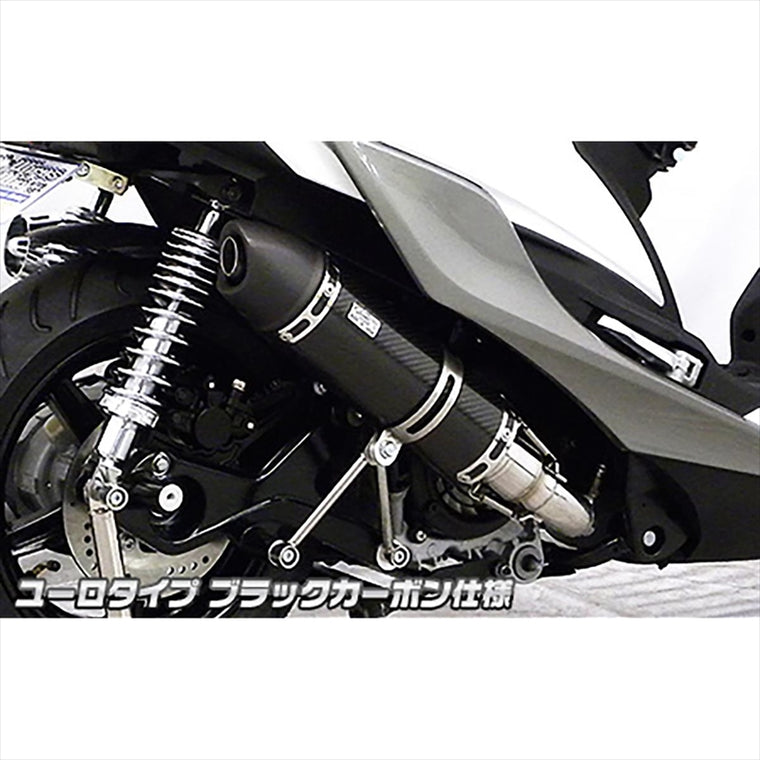 ウイルズウィン｜ショットマフラー/ユーロ BLKカーボン｜