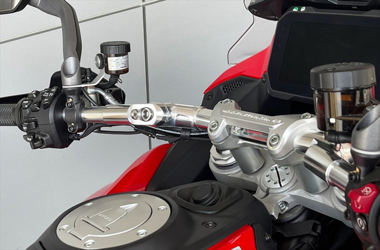 アエラ｜AELLA アルミ可変ハンドル ポリッシュ DUCATI MultistradaV4｜AE-27052 PO