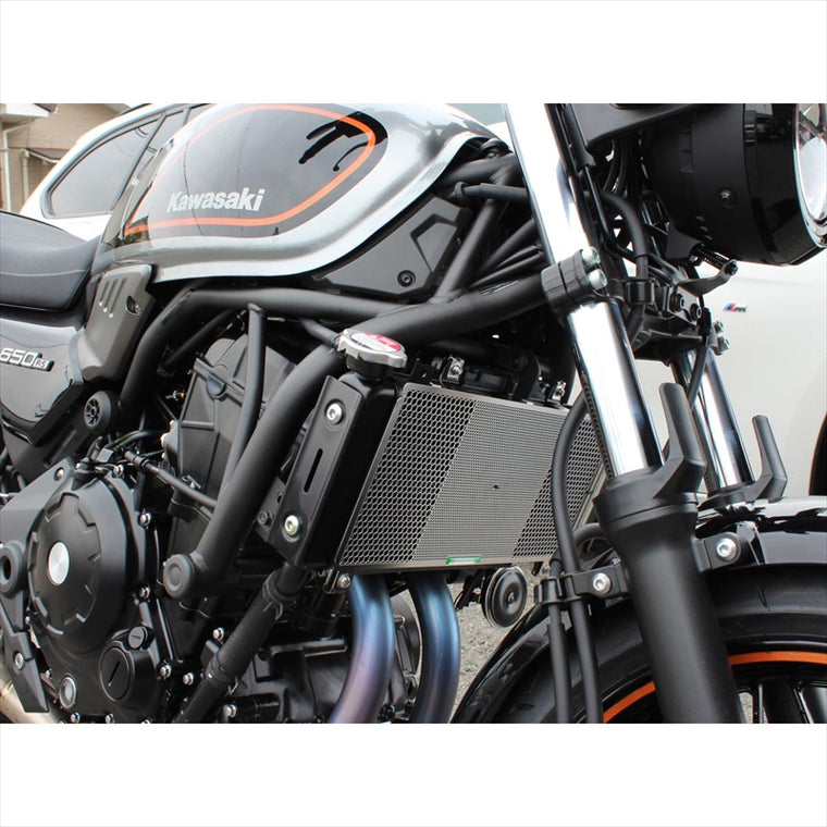 エッチングファクトリー｜ラジエターコアガード エンブレム緑 ｜RGK-Z650RS-00